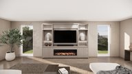 Hudson Cinewall Queen-size 280-340 cm Eiken British Fires 160CM