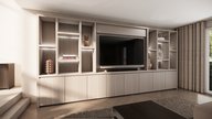 Hudson Cinewall Royal-size 420-480 cm Eiken