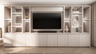 Hudson Cinewall Royal-size 420-480 cm Eiken
