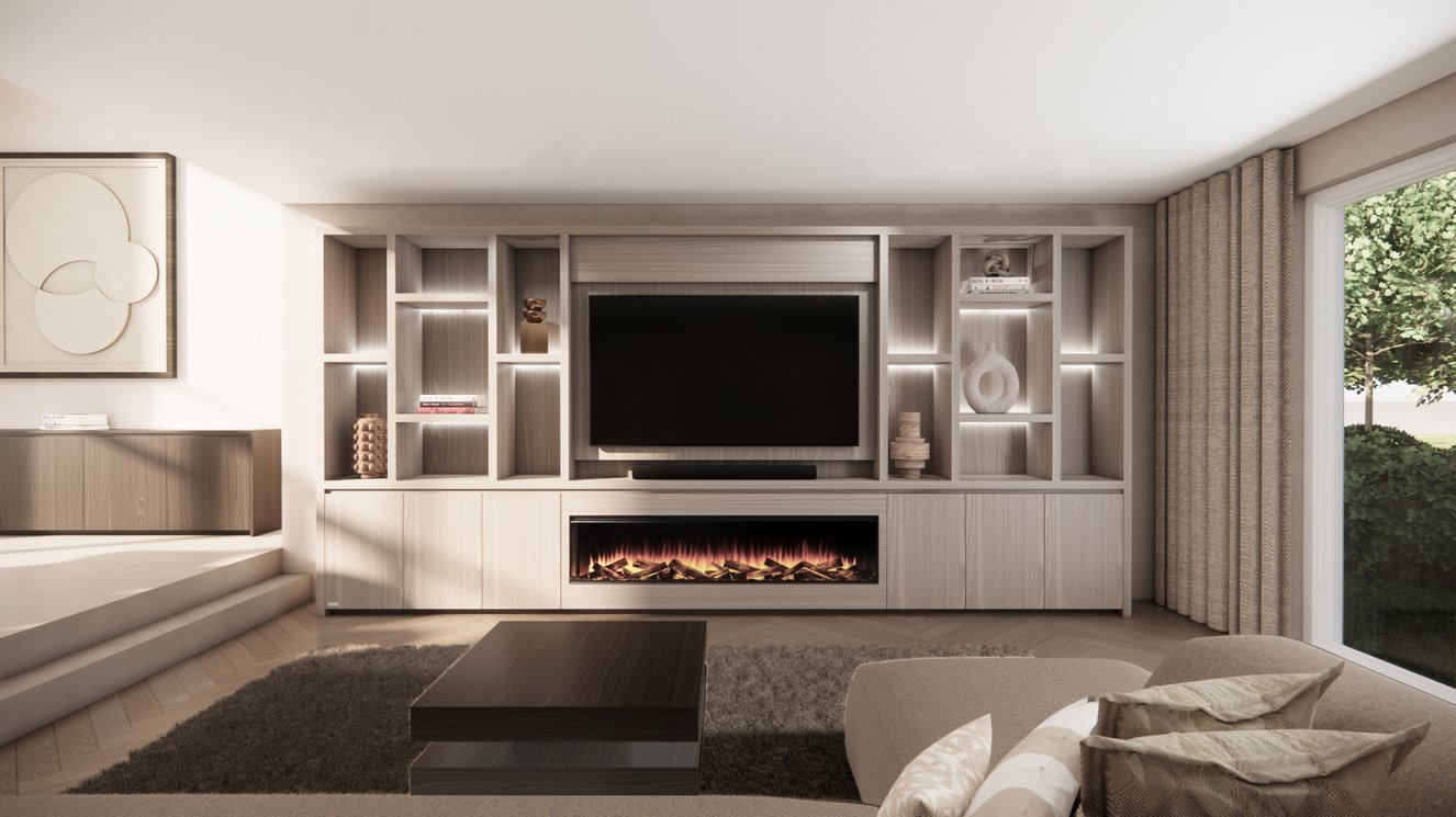 Cinewall	Hudson Royal-size 420-480	cm Eiken British	Fires