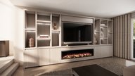 Hudson Cinewall Royal-size 420-480 cm Eiken British Fires 1900