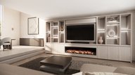 Hudson Cinewall Royal-size 420-480 cm Eiken British Fires 1900