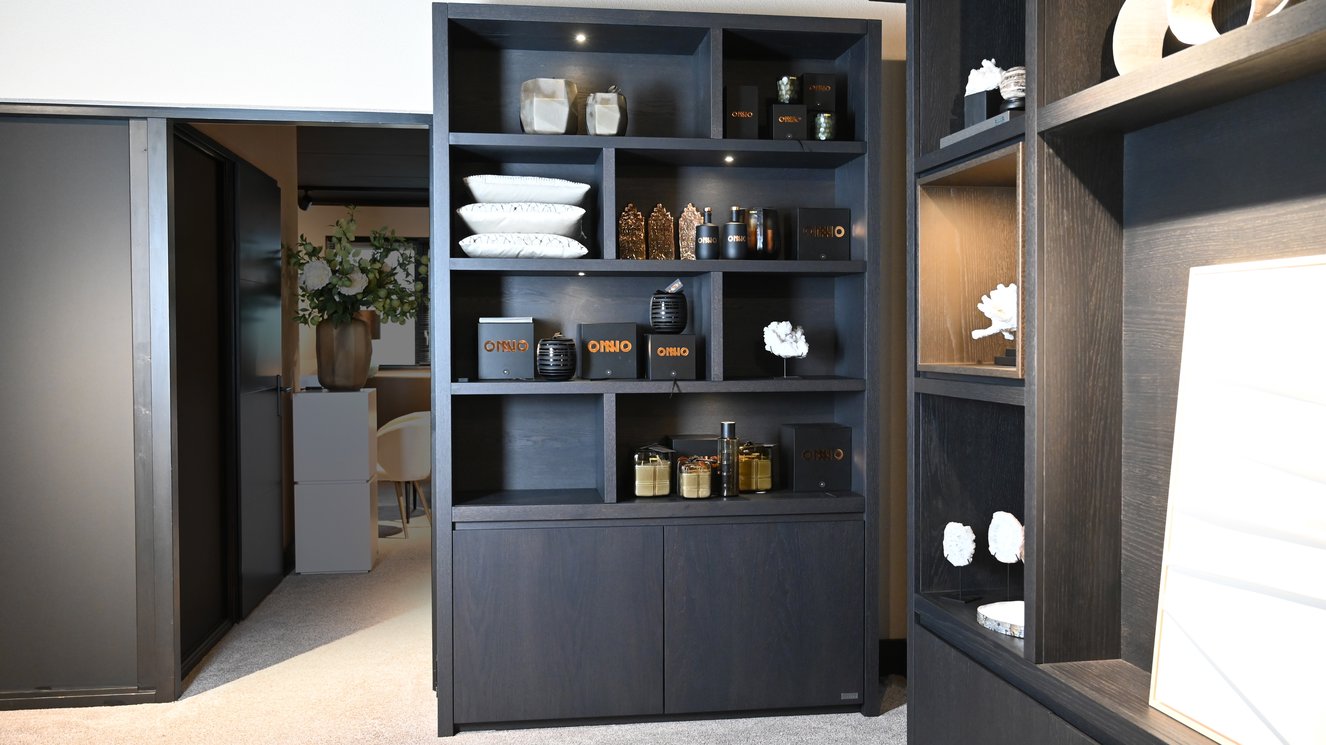 Hydon Vakkenkast Queen-size 130-160	cm Eiken