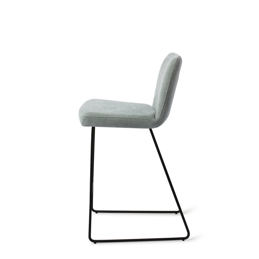 Ikata Blue Breezy Barkruk (L) Counter Slide Black