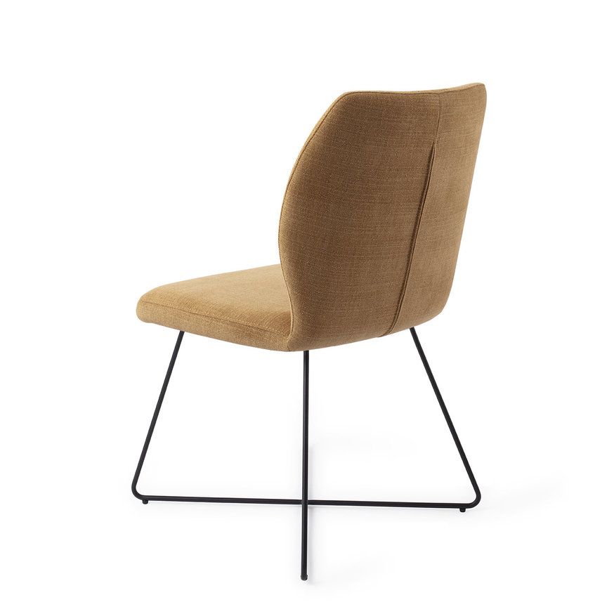 Ikata Honey Harvest Eetkamerstoel Cross Black