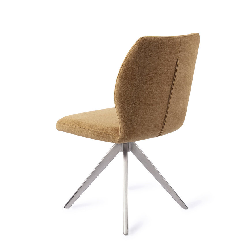 Ikata Honey Harvest Eetkamerstoel Turn Steel