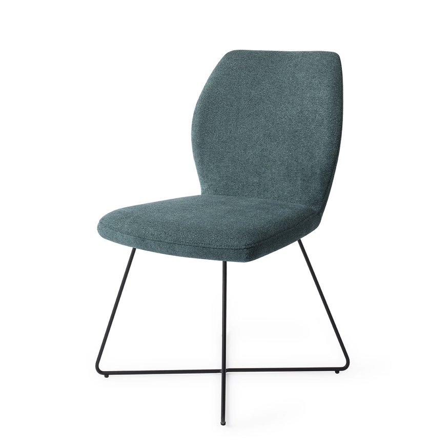 Ikata Merry Mermaid Eetkamerstoel Cross Black