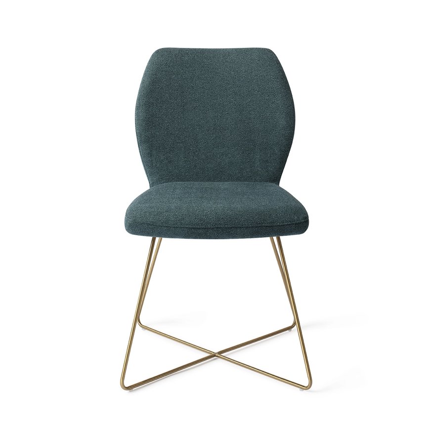 Ikata Merry Mermaid Eetkamerstoel Cross Gold