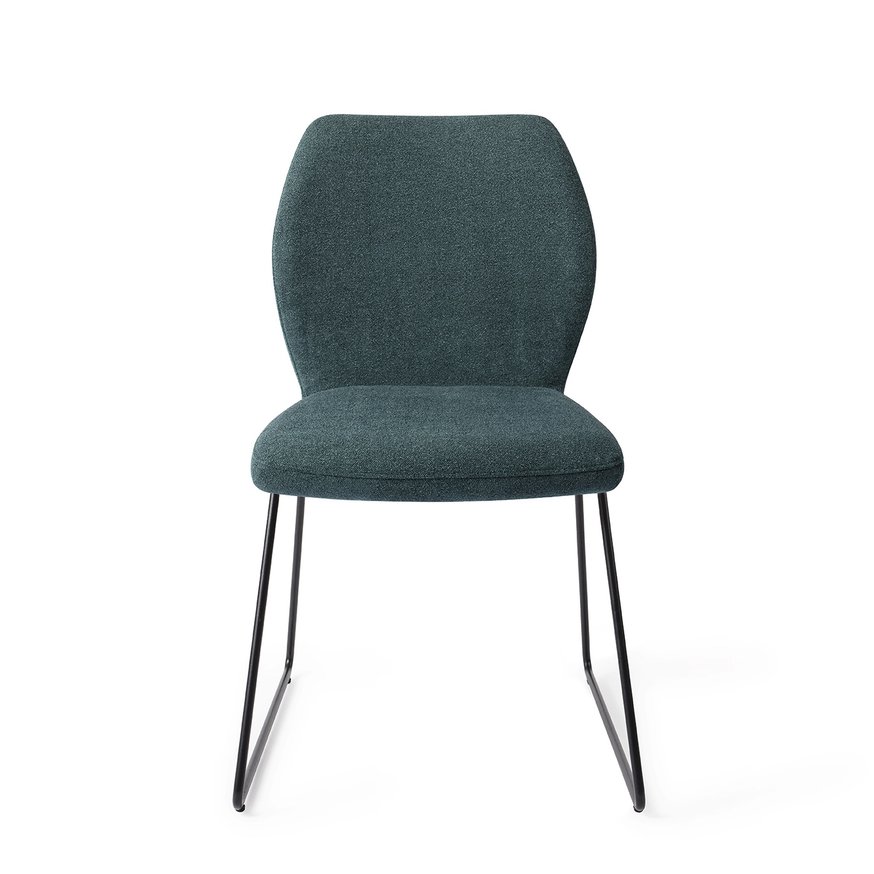 Ikata Merry Mermaid Eetkamerstoel Slide Black