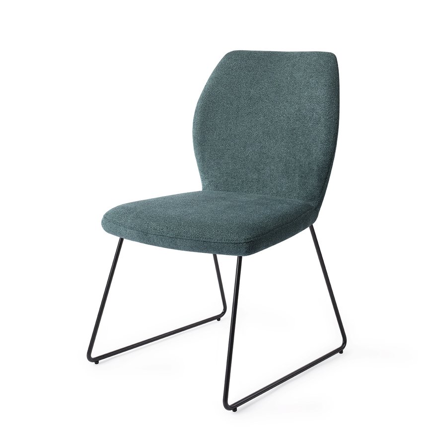 Ikata Merry Mermaid Eetkamerstoel Slide Black