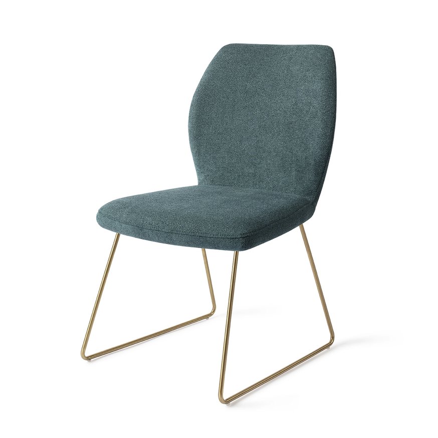 Ikata Merry Mermaid Eetkamerstoel Slide Gold