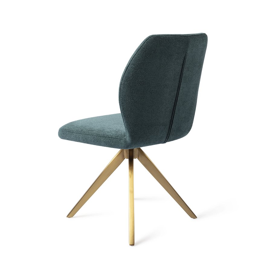 Ikata Merry Mermaid Eetkamerstoel Turn Gold