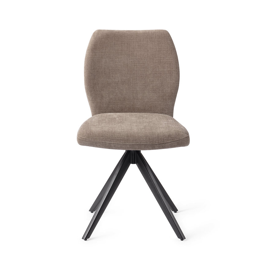 Ikata Mocha Mist Eetkamerstoel Turn Black