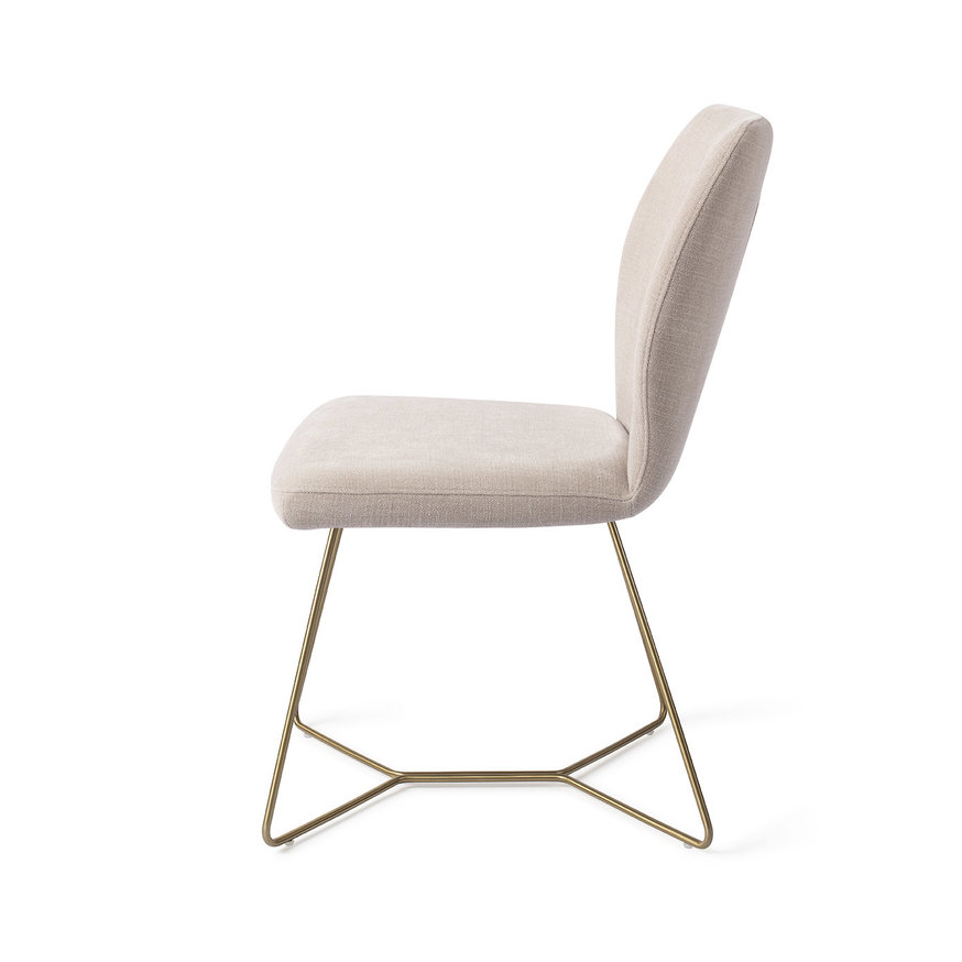 Ikata Sand Strand Eetkamerstoel Beehive Gold