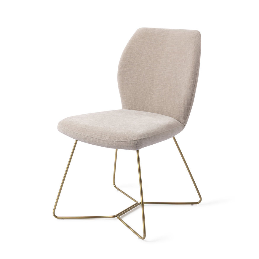 Ikata Sand Strand Eetkamerstoel Beehive Gold
