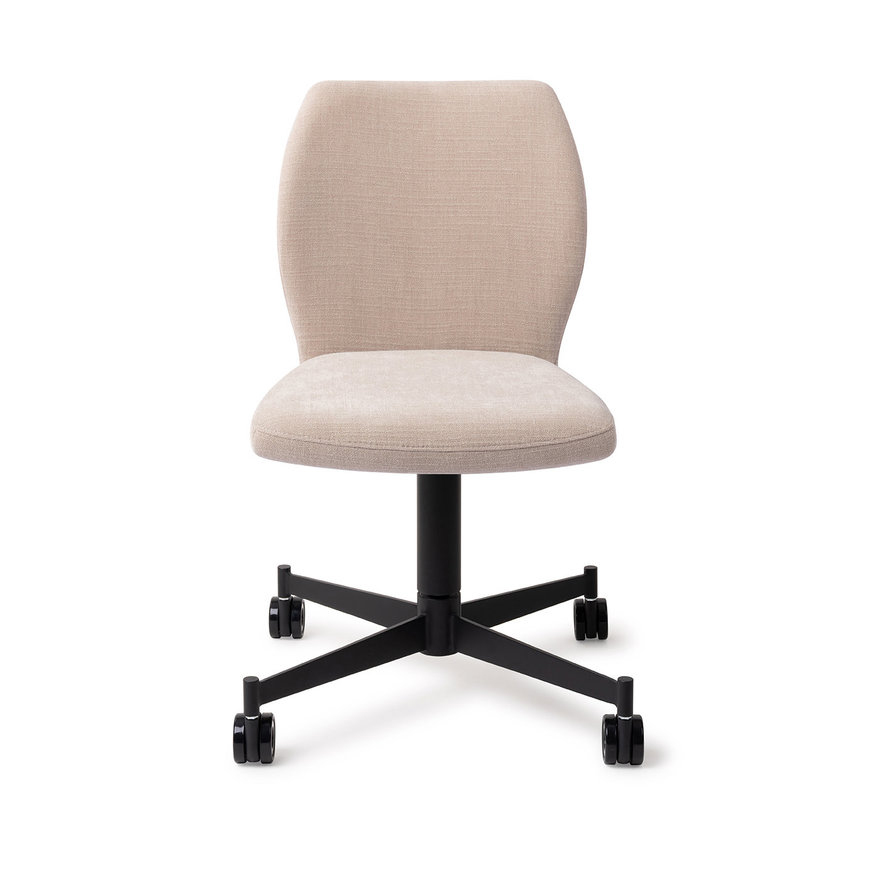 Ikata Sand Strand Eetkamerstoel Caster Black