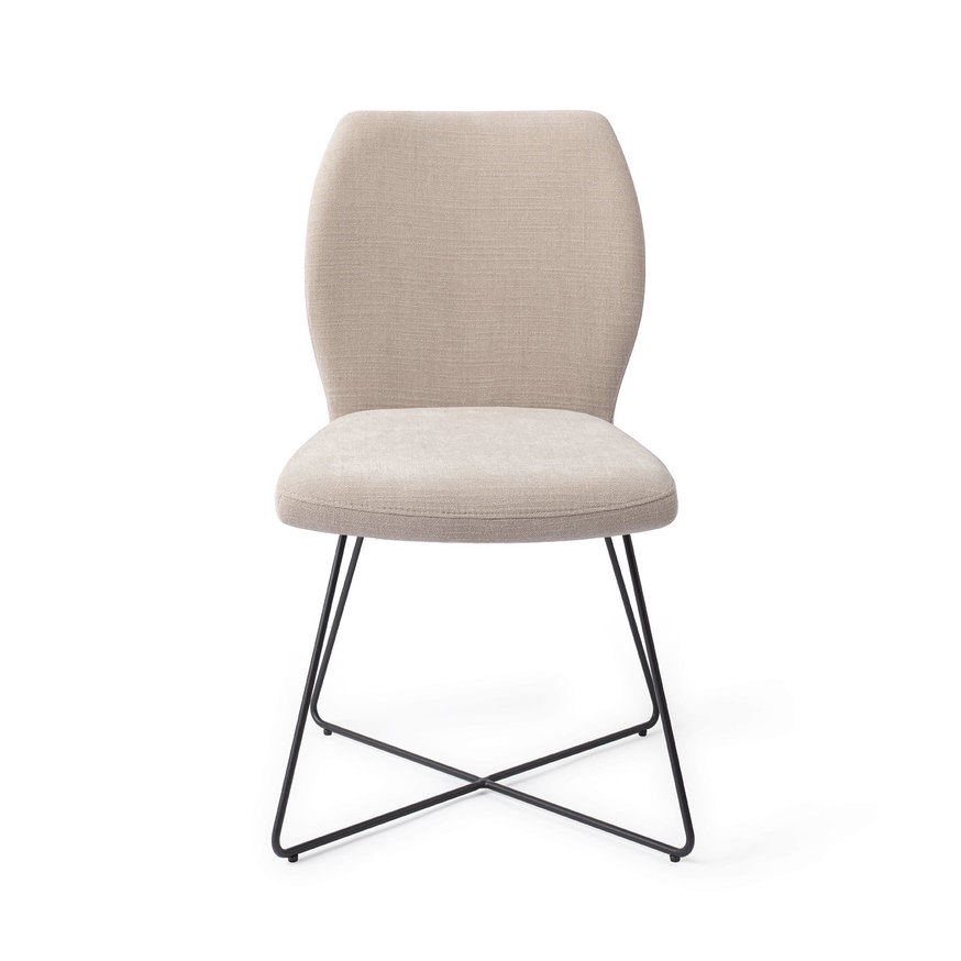 Ikata Sand Strand Eetkamerstoel Cross Black