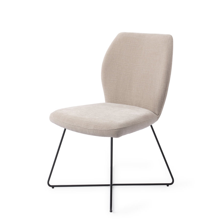 Ikata Sand Strand Eetkamerstoel Cross Black