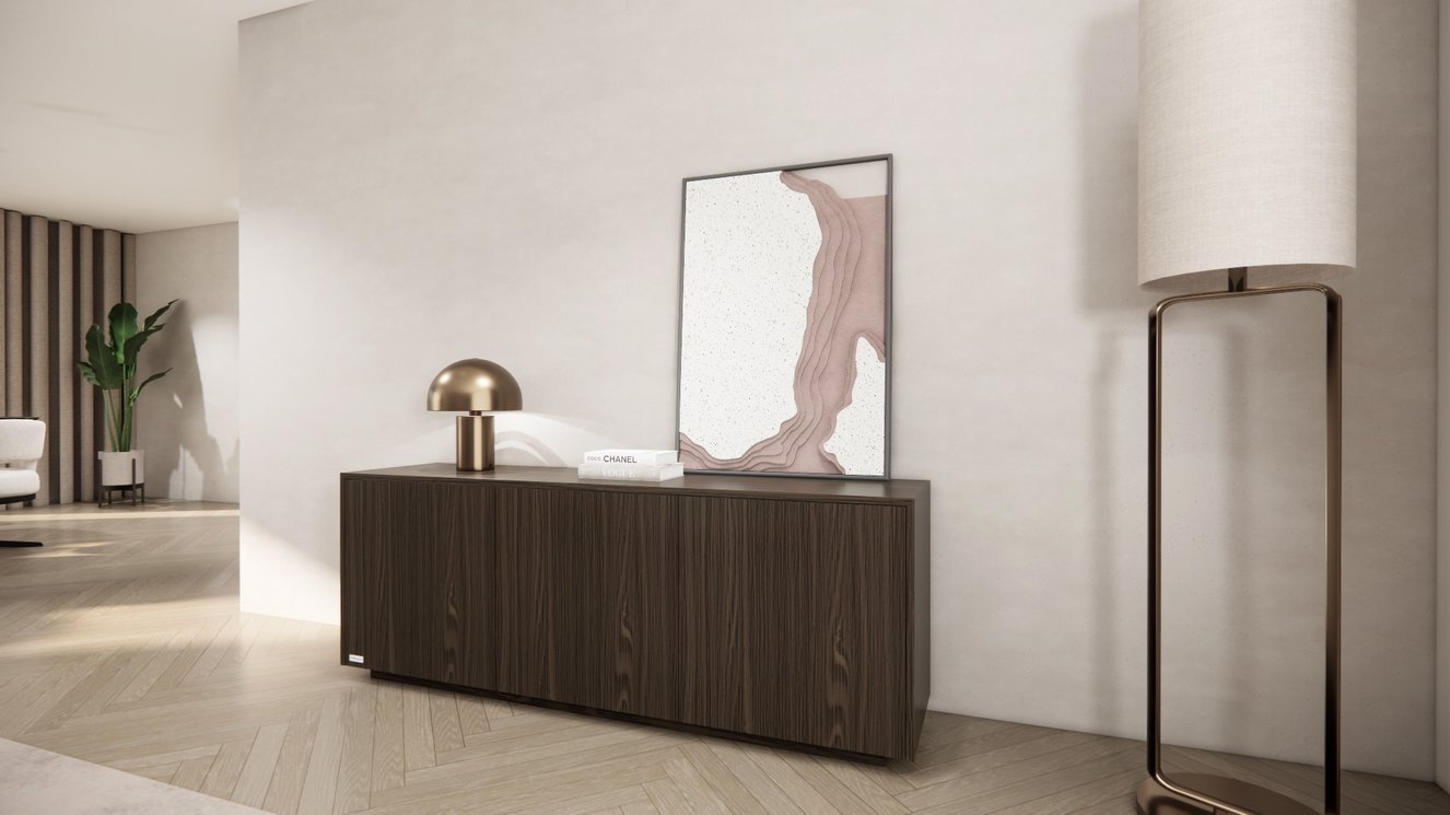 Johnson Dressoir 3-deurs Staand Eiken