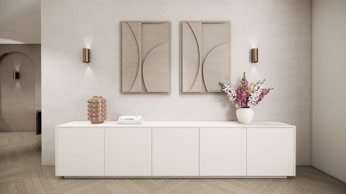 Johnson Dressoir 5-deurs Staand