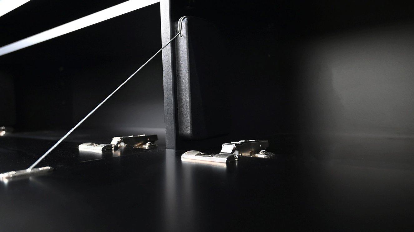 Tv-Meubel	Johnson 3 Kleppen MDF met Eiken Blad