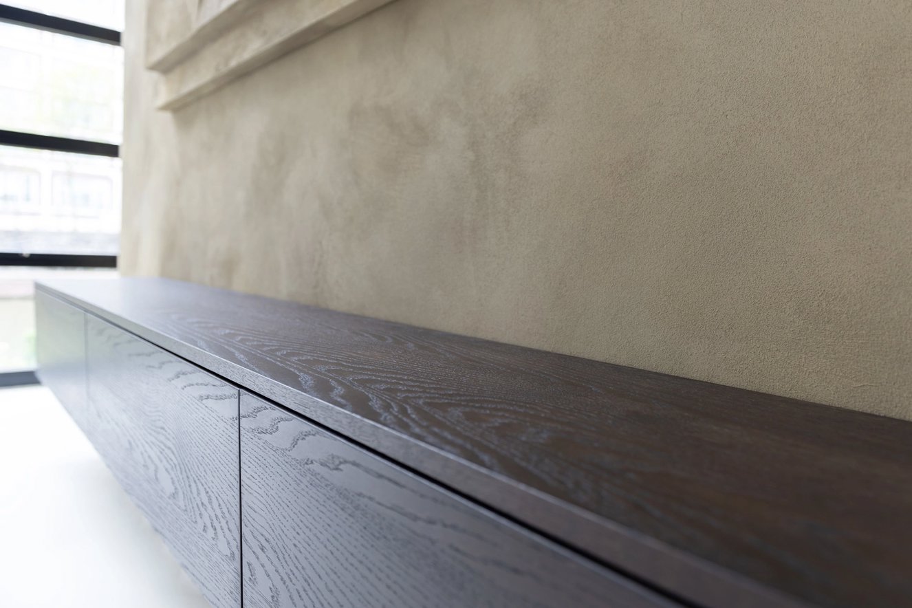 Tv-Meubel	Johnson 4-kleppen Eiken