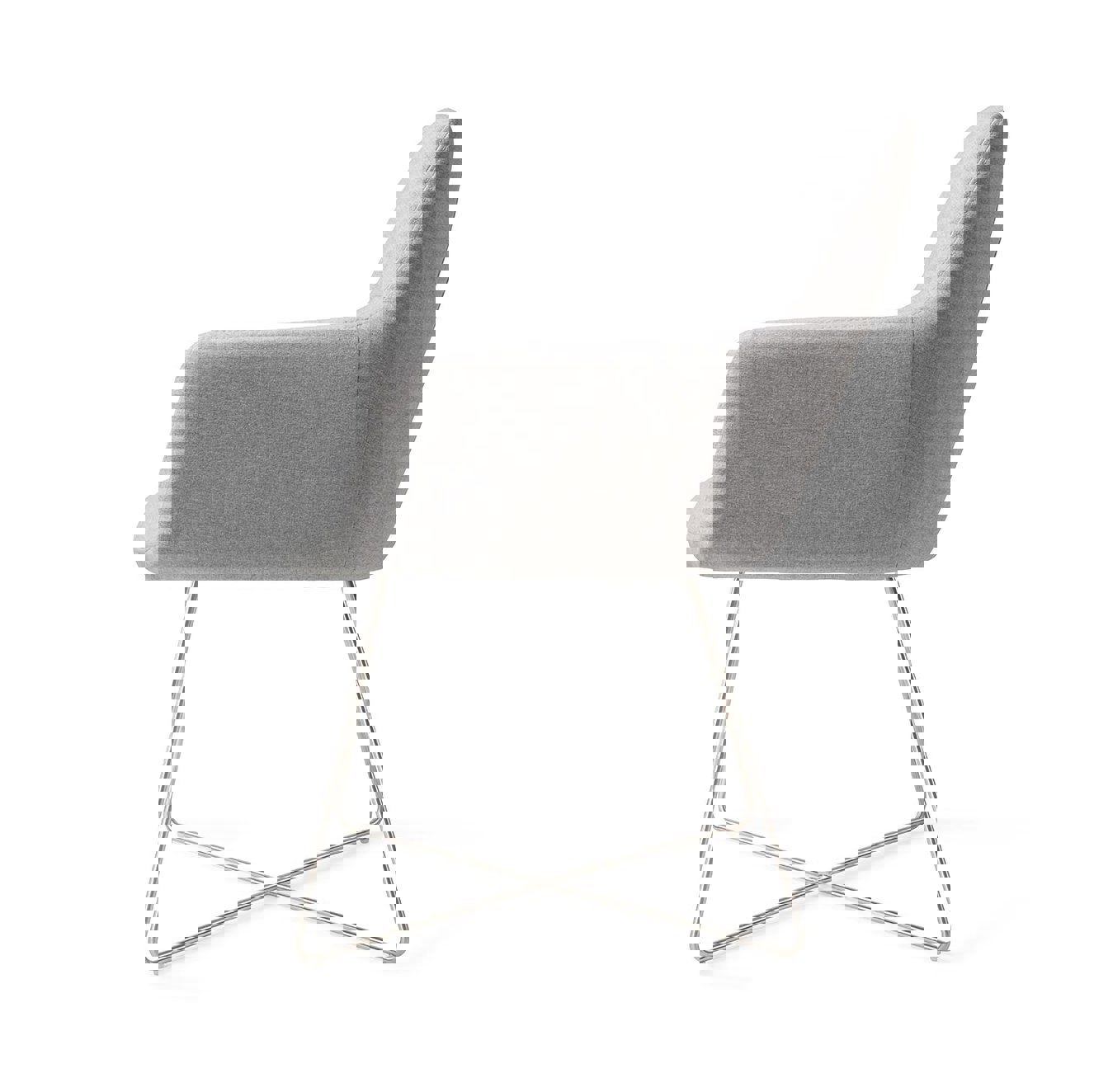 Kinko Cloud Eetkamerstoel Cross Steel