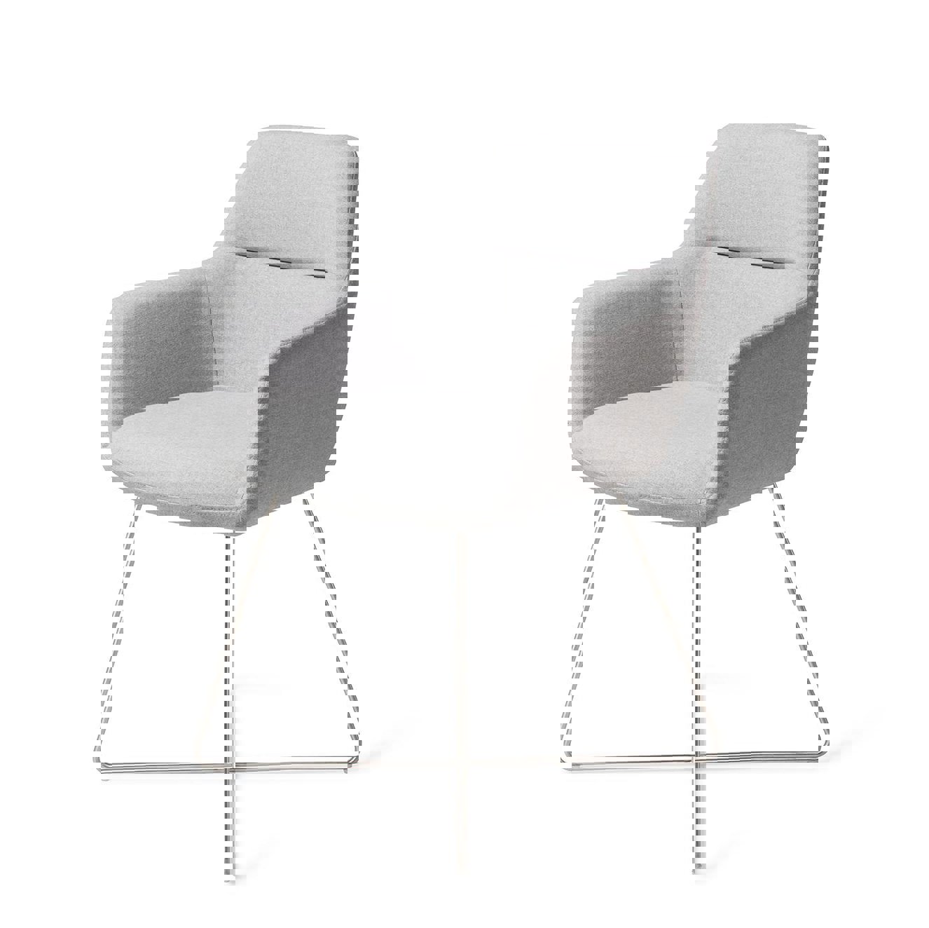 Kinko Cloud Eetkamerstoel Cross Steel