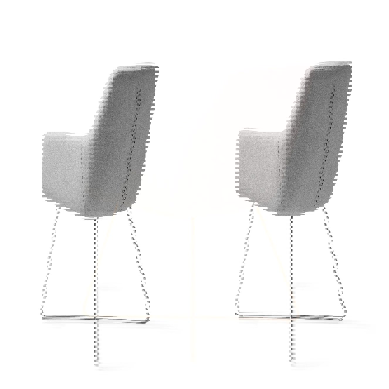 Kinko Cloud Eetkamerstoel Cross Steel