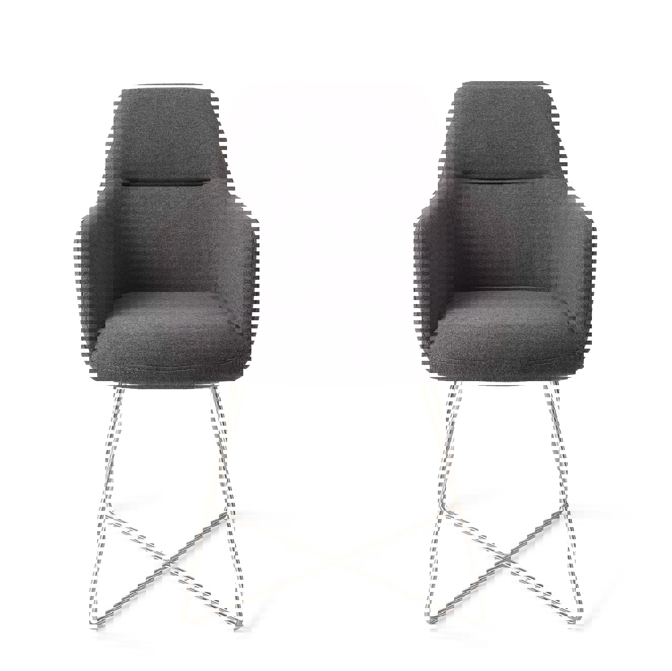 Kinko Shadow Eetkamerstoel Cross Steel