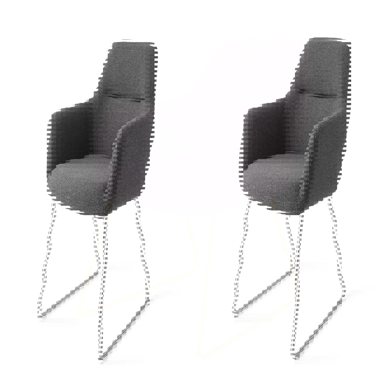 Kinko Shadow Eetkamerstoel Slide Steel