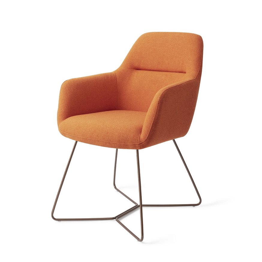 Kinko Tangerine Eetkamerstoel Beehive Rose