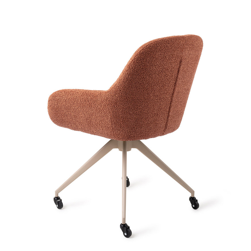 Kushi Amber Autumn Eetkamerstoel Glide Beige