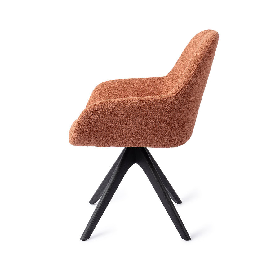 Kushi Amber Autumn Eetkamerstoel Revolve Oak Black