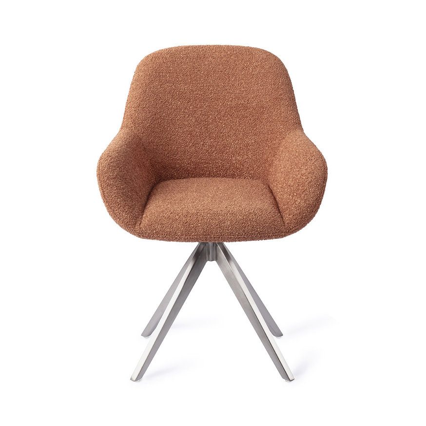 Kushi Amber Autumn Eetkamerstoel Turn Steel