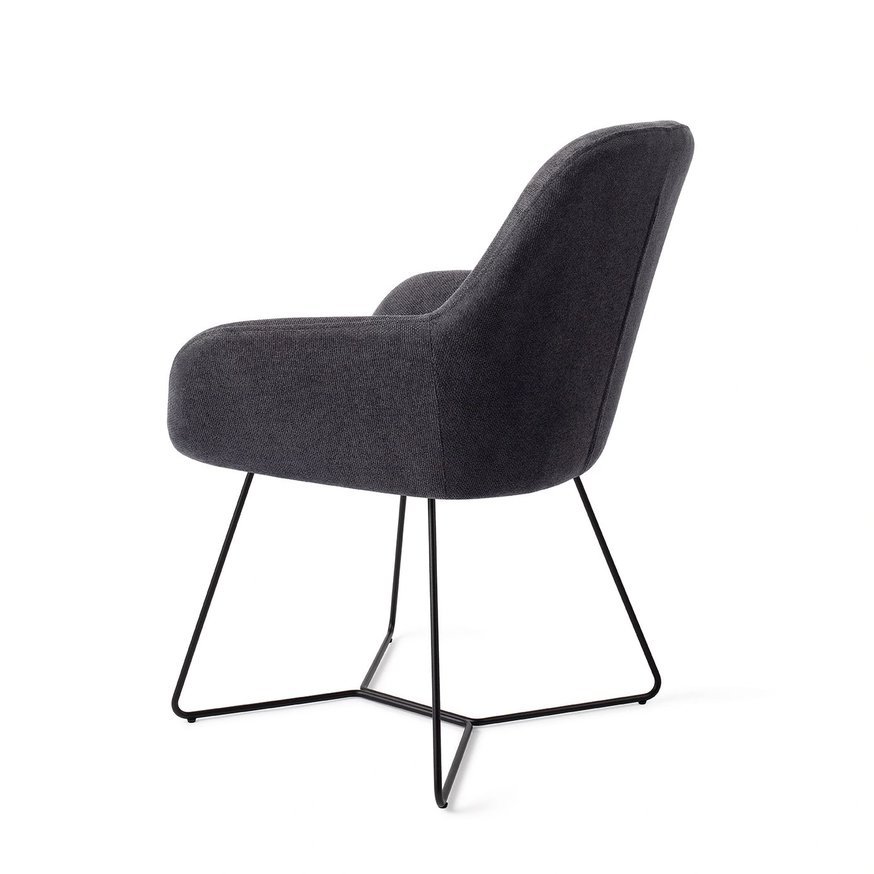 Kushi BlackOut Eetkamerstoel Beehive Black