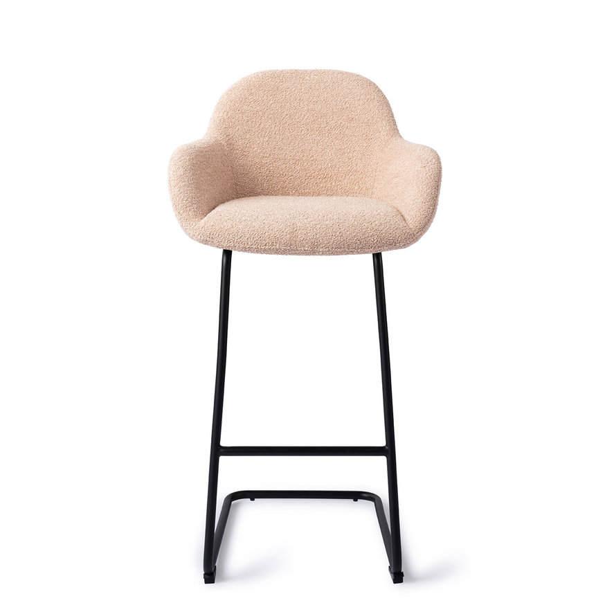 Kushi Flax Relax Barkruk (H) Bar Arch Black