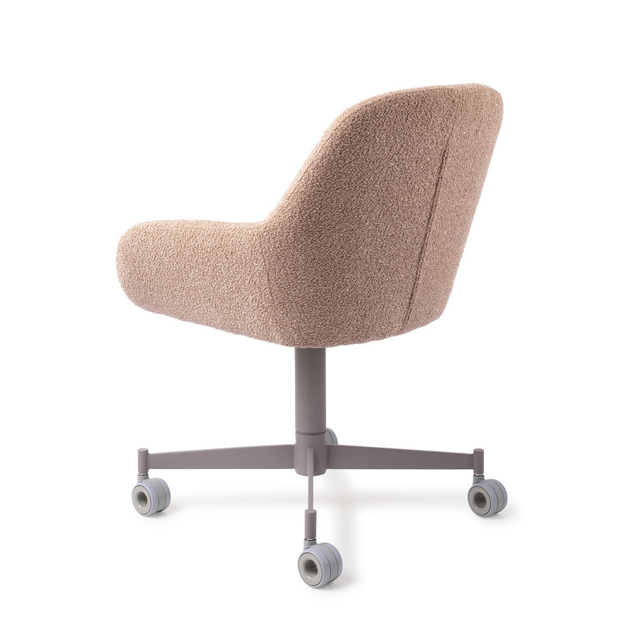 Kushi Flax Relax Eetkamerstoel Caster Grey