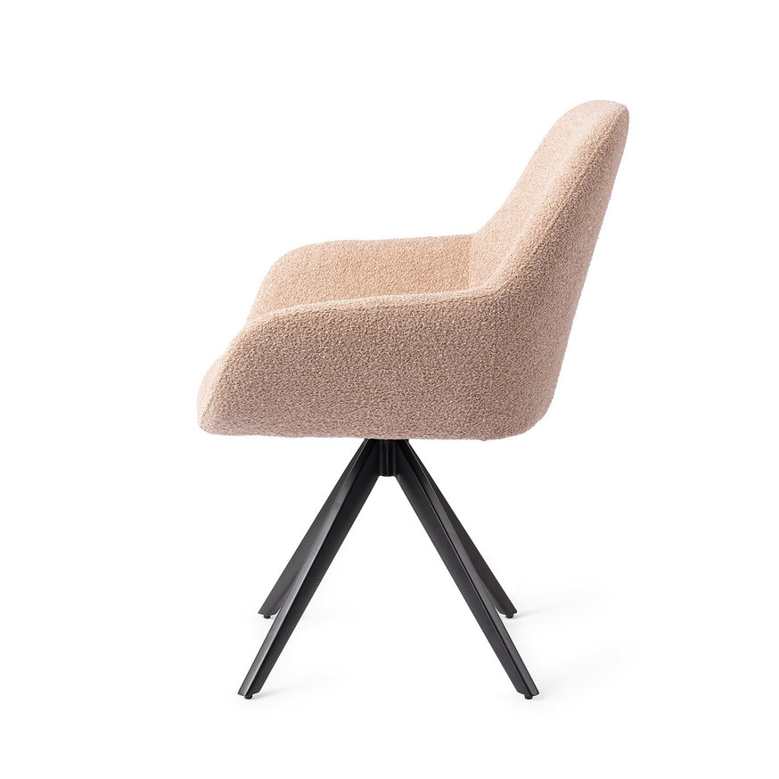 Kushi Flax Relax Eetkamerstoel Turn Black