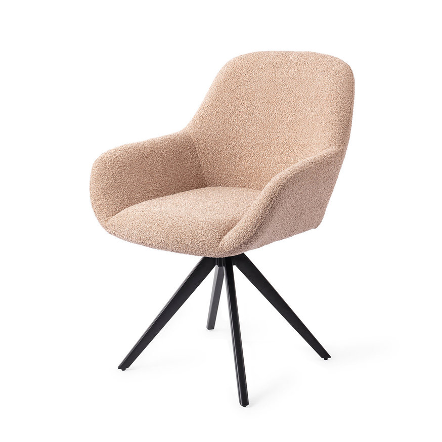 Kushi Flax Relax Eetkamerstoel Turn Black