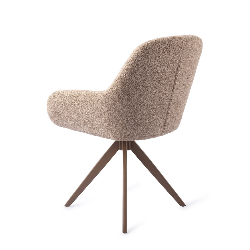 Kushi Flax Relax Eetkamerstoel Turn Brown