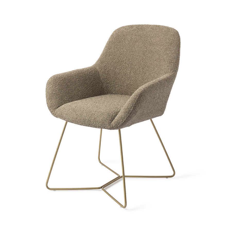 Kushi Moss Meadow Eetkamerstoel Beehive Gold