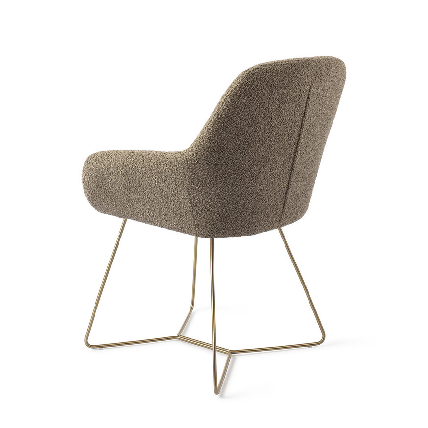 Kushi Moss Meadow Eetkamerstoel Beehive Gold