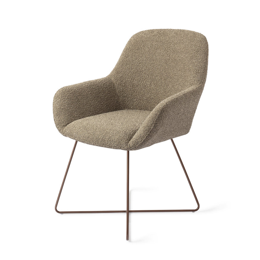 Kushi Moss Meadow Eetkamerstoel Cross Rose