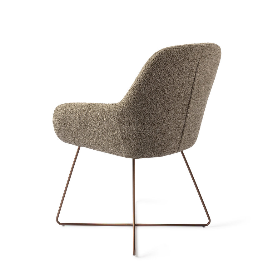 Kushi Moss Meadow Eetkamerstoel Cross Rose