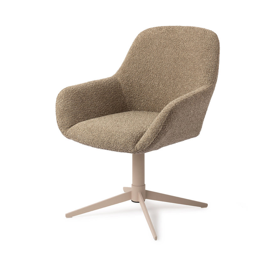 Kushi Moss Meadow Eetkamerstoel Quad Beige