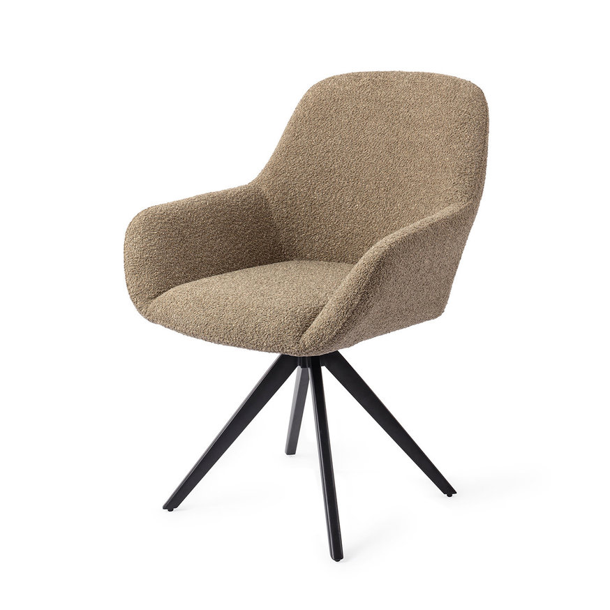 Kushi Moss Meadow Eetkamerstoel Turn Black