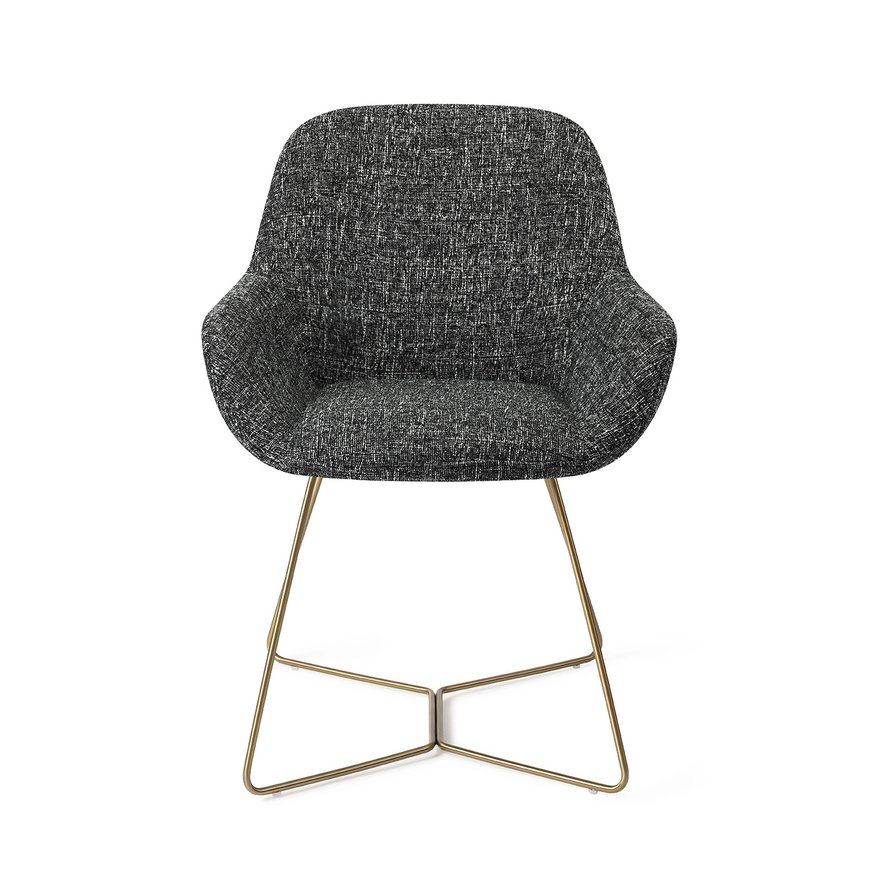 Kushi Skyfall Eetkamerstoel Beehive Gold