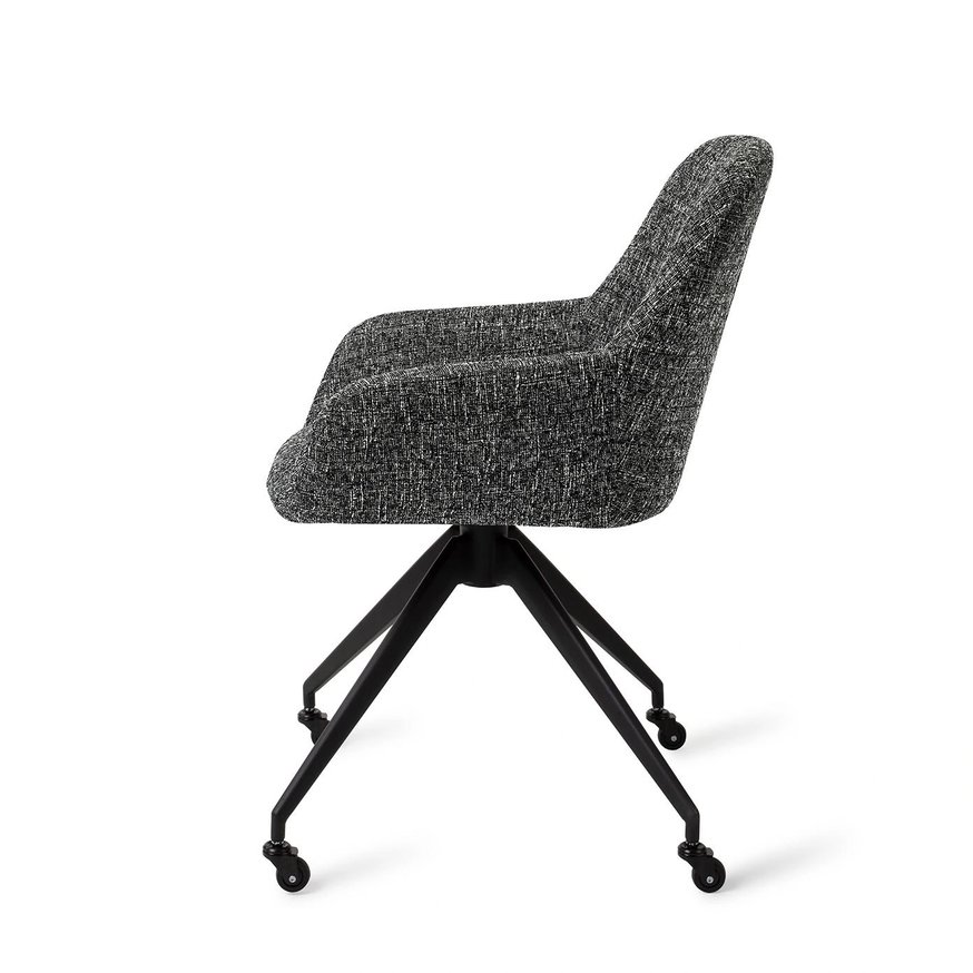 Kushi Skyfall Eetkamerstoel Glide Black