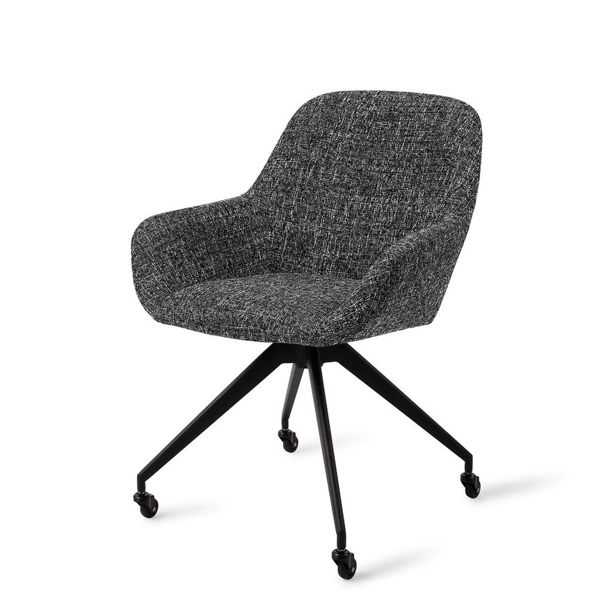 Kushi Skyfall Eetkamerstoel Glide Black